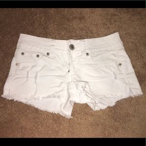 ✨2 FOR $10✨ Cute white jean shorts